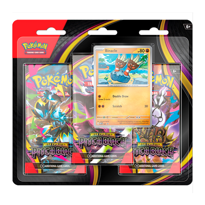 3-Pack Pitch Black - Inglés